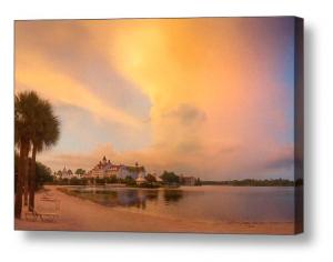 Artist Bill McEntee Turns Black Friday Into A Grand Floridian Sunset