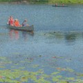 Canoes on Shovelshop Pond